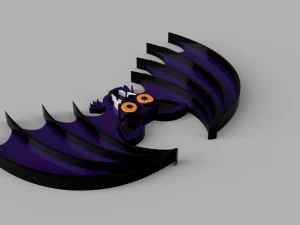 halloween bat 3D Print Model