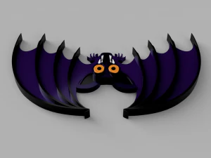 halloween bat 3D Print Model