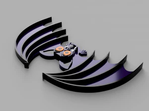 halloween bat 3D Print Model