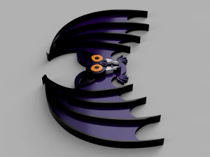 halloween bat 3D Print Model