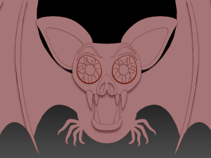 halloween bat 3Dプリントモデル