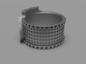flush royal poker ring 3D Print Model
