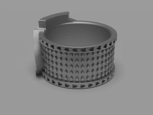 flush royal poker ring 3D Print Model