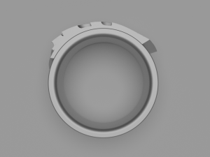flush royal poker ring 3D Print Model