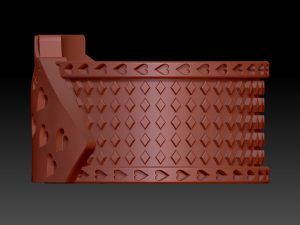 flush royal poker ring 3D Print Model