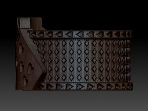 flush royal poker ring 3D Print Model