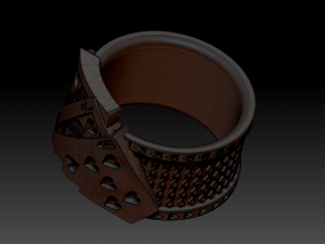 flush royal poker ring 3D Print Model