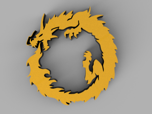 dragon 3Dプリントモデル