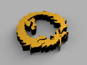 dragon 3D Print Model