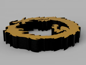 dragon 3D Print Model