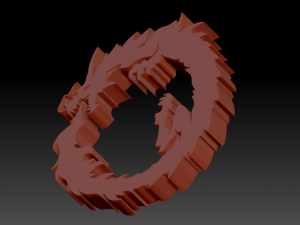dragon 3Dプリントモデル