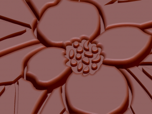 dogwood flower Modello 3D