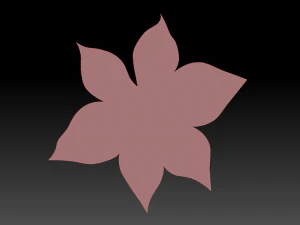 dogwood flower 3D Model