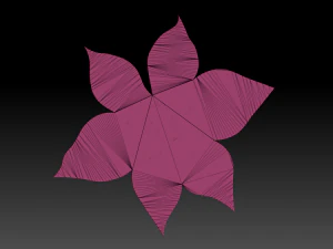 dogwood flower 3D Model