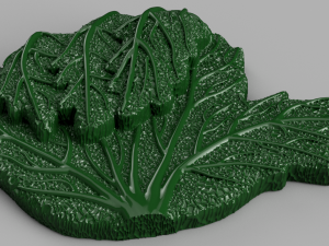shaka marijuana leaf 3D Model