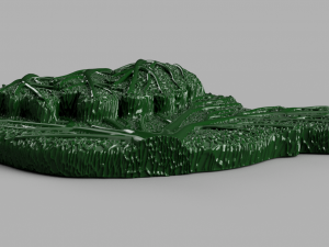 shaka marijuana leaf 3D Model