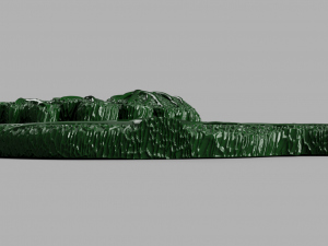 shaka marijuana leaf 3D Model