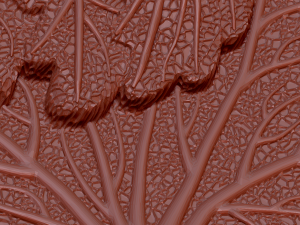 shaka marijuana leaf 3D Model