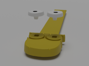 homer simpson bookmark 3d print model 3D प्रिंट मॉडल