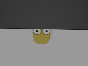 homer simpson bookmark 3d print model 3D प्रिंट मॉडल