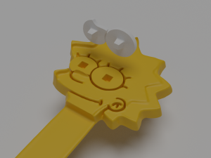 lisa simpson bookmark Modèles 3D en vedette