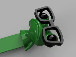 bookmark frog 3D Print Model