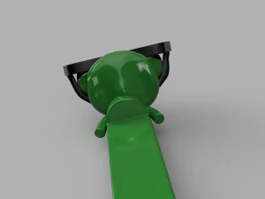 bookmark frog 3D Print Model