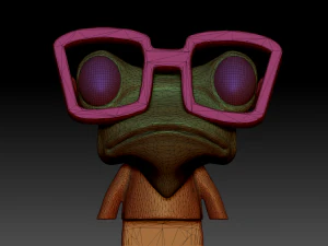 bookmark frog 3D Print Model
