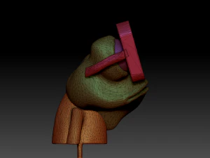 bookmark frog 3D Print Model