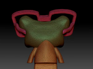 bookmark frog 3D Print Model