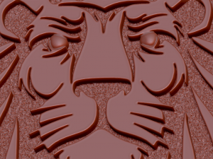 lion king coin 3D-printmodel