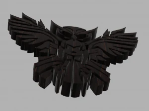 printable owl 3D Print Model