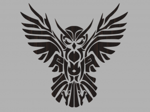 printable owl 3D Baskı Modeli