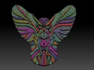 printable owl 3D Baskı Modeli