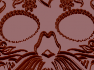 bearded skull 3D Модель