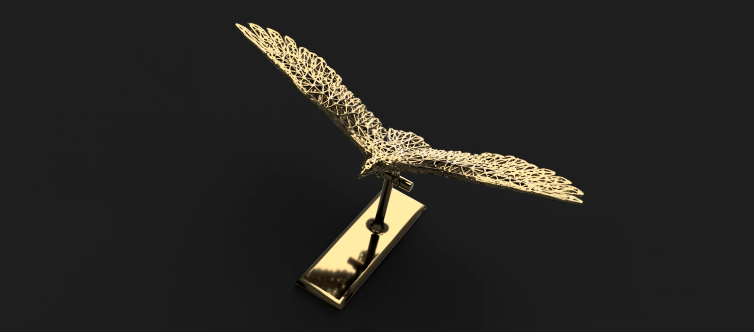 eagle 3D Print Model .c4d .max .obj .3ds .fbx .stl .blend 