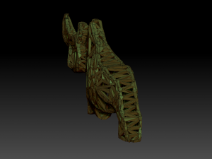 rhino 3Dプリントモデル