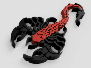 scorpion 3D Print Model