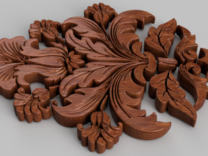 ornament sq1 by wp Modello 3D