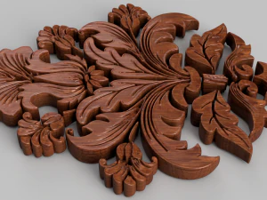 ornament sq1 by wp 3D Model