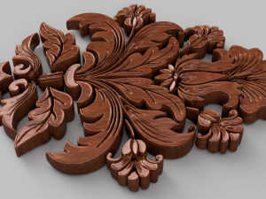 ornament sq1 by wp Modello 3D