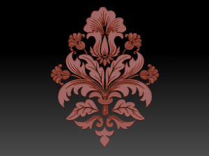 ornament sq1 by wp Modello 3D