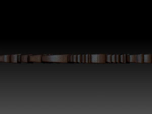 ornament sq1 by wp 3D Model