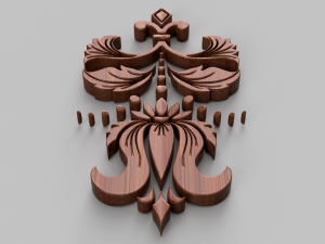 ornament sq2 by wp 3D Модель