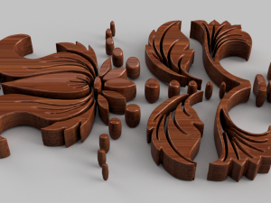 ornament sq2 by wp 3D Модель