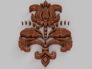 ornament sq2 by wp 3D Модель