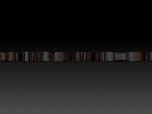 ornament sq2 by wp 3D Model