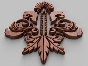 ornament sq3 by wp 3D Model