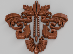 ornament sq3 by wp 3D Modell