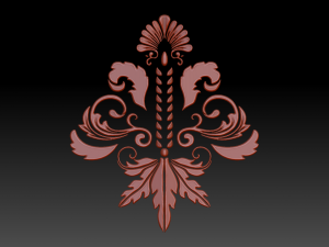 ornament sq3 by wp 3D Modell